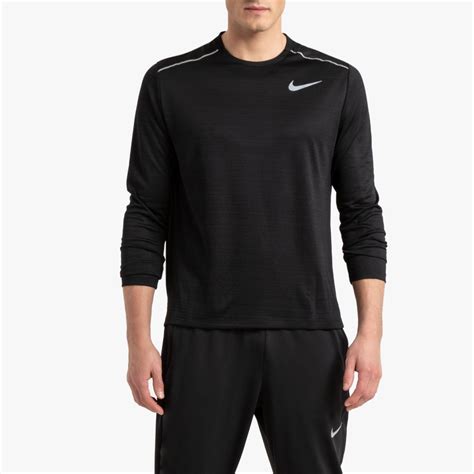 nike running shirt lange mouw heren|Heren Dri.